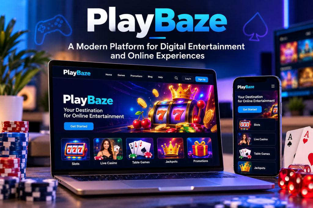 PlayBaze: A Modern Platform for Digital Entertainment and Online Experiences